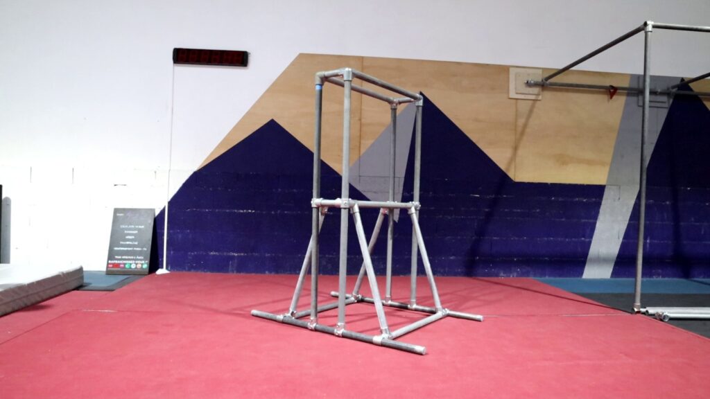 Prototype de structure mobile pour la pratique du parkour